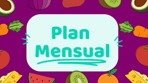 imagen con la palabra Plan mensual